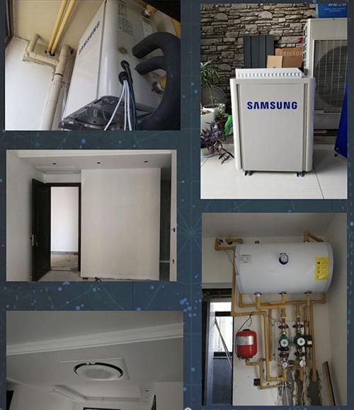 空调地暖两联供再添新成员，三星空调地暖一体机浮出水面