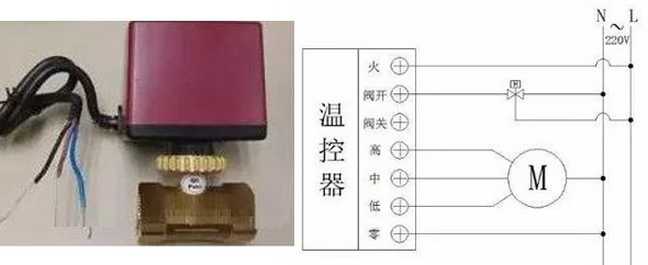 风机盘管电动二通阀怎么接线？接线方式有什么不同？